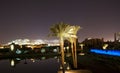 Karnak temple in Luxor at night Royalty Free Stock Photo