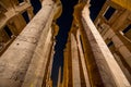 Karnak Temple at night during light show, Luxor, Egypt