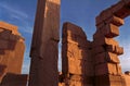 Karnak temple ruins Royalty Free Stock Photo