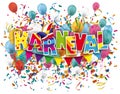 Karneval Balloons Confetti