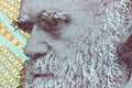 Karol Darwin a close-up portrait