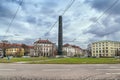 Karolinenplatz square in Munich, Germany Royalty Free Stock Photo