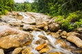 Karome Waterfall at thailand Royalty Free Stock Photo