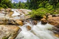 Karome Waterfall at thailand Royalty Free Stock Photo