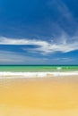Karon beach in Phuket island Royalty Free Stock Photo