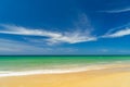 Karon beach in Phuket island Royalty Free Stock Photo