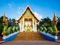 Karon Temple Phuket ,Thailand.The most popular Buddhist temple on Karon beach Royalty Free Stock Photo