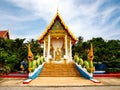 Karon Temple Phuket ,Thailand.The most popular Buddhist temple on Karon beach Royalty Free Stock Photo