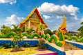 Karon Temple at Phuket Royalty Free Stock Photo