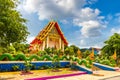 Karon Temple at Phuket Royalty Free Stock Photo