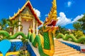 Karon Temple at Phuket Royalty Free Stock Photo