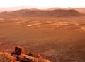 Karoo desert sunset