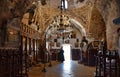 Karpahos olympos interior orthodox church Royalty Free Stock Photo