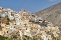 Karpathos, greece, city of olympos panorama 2 Royalty Free Stock Photo