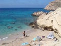 Karpathos, Greece, Monday 2 July 2019 Exploring amazing Greek island summer holidays trip background wallpaper fine prints