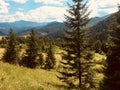 Karpaty is picturesque place mountains in Ukraine