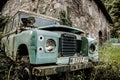 KARRIKA, SPAIN - Aug 06, 2016: Vintage Land Rover