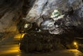 The karst cave of Emine Bair Hosar in Chatyr-Dah mountain in Crimea Royalty Free Stock Photo