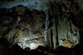 The karst cave in Chatyr-Dah mountain in Crimea