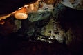 Karst cave of Emine Bair Hosar in Crimea Royalty Free Stock Photo