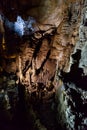 The karst cave of Emine Bair Hosar in Crimea Royalty Free Stock Photo