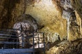 The karst caves, called `Grotte dell`Arco`