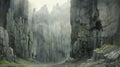 Karst: A Close View Of An Intricate Gothic Landscape By Alan Lee