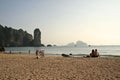 Karst couple ao nang krabi thailand