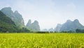 Karst landscape in China Royalty Free Stock Photo