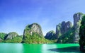 Karst landscape by Halong bay