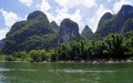 Karst landscape, Li River, Guilin, Yangshuo, China