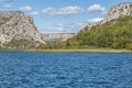 Karst mountains around Visovac Island