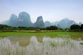 Karst scenery in Guangxi province, China