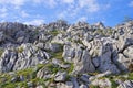 Karst topography (Shikoku Karst) Royalty Free Stock Photo