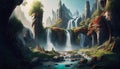 The Karst Waterfalls of Middle Earth