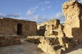 Karthago, Unesco world heritage site with the roman ruins and reliquies in Tunisia