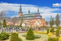 The wonderful medieval town of Kartuzy, Poland Royalty Free Stock Photo