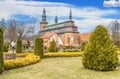 The wonderful medieval town of Kartuzy, Poland Royalty Free Stock Photo