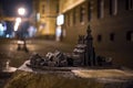 Kartuzy, Poland - November 22, 2017: Model of the city of Kartuzy in Poland