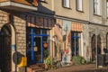 Kartuzy, Poland - November 22, 2017: Street shop in Poland