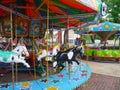 Karusell fairground children play toys Royalty Free Stock Photo