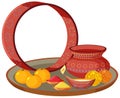Karva Chauth Indian festival objects
