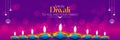 Deepawali Greetings Royalty Free Stock Photo