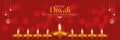 Deepawali Greetings Royalty Free Stock Photo