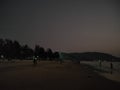 karwar beach at nights Royalty Free Stock Photo