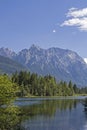 Karwendel mountains Royalty Free Stock Photo