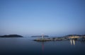 Kas, Turkey. Lighthouse and Port. Dawn. Kastellorizo Royalty Free Stock Photo