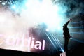 Kasabian (rock band) performs at FIB Festival Royalty Free Stock Photo