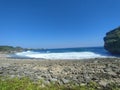 Kasap Beach at Pacitan Royalty Free Stock Photo