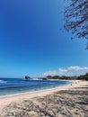 Kasap beach in pacitan, east java, indonesia Royalty Free Stock Photo
